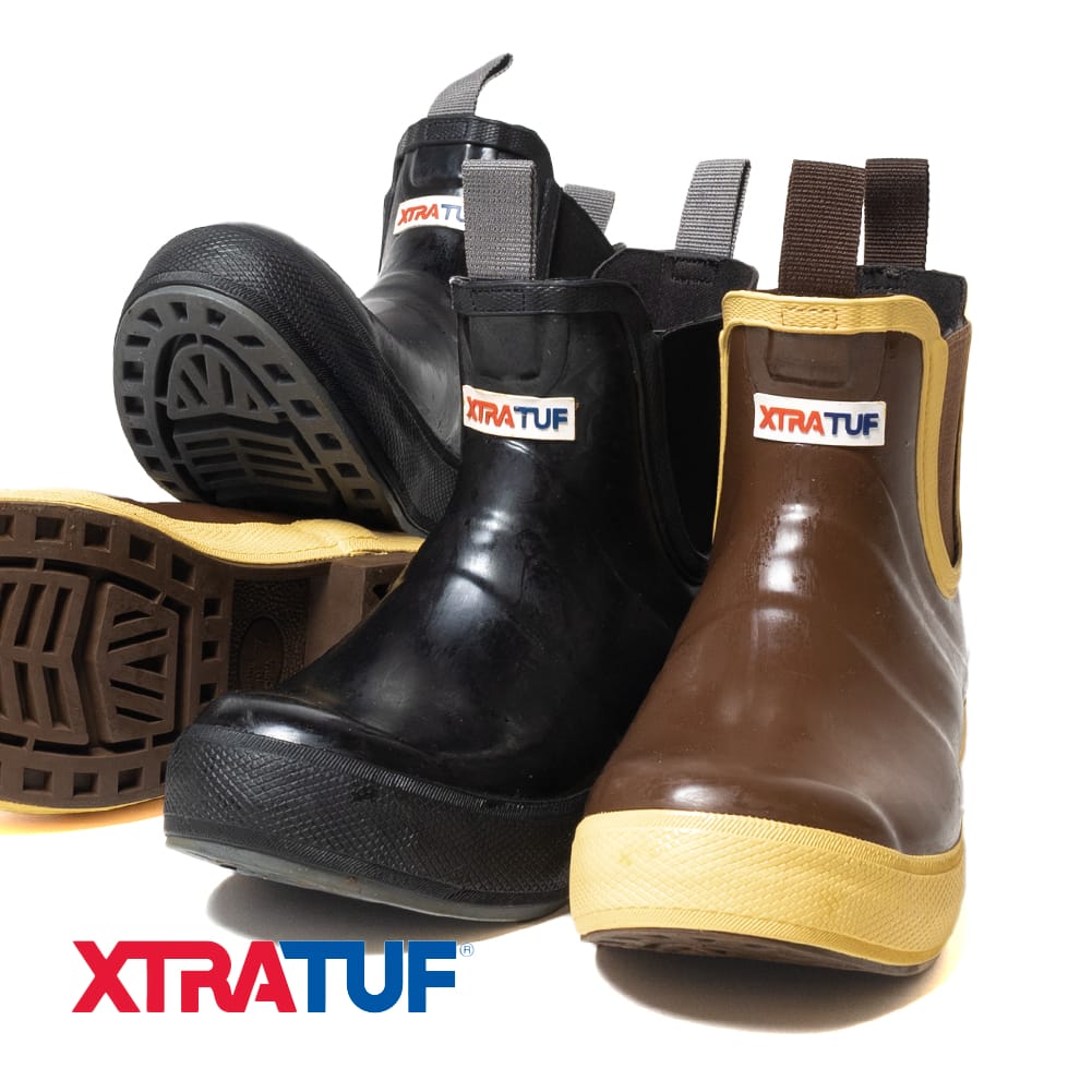 XTRATUF(エクストラタフ)/Legacy Deck Boot Women's(レガシー デッキブーツ)/サイドゴア ブーツ 長靴 ショート丈 レガシーコレクション レディース