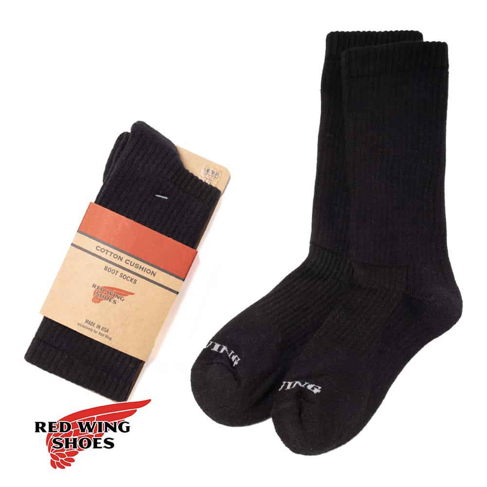 RED WING(レッドウィング)/COTTON CUSHION SOX(コットンクッション ソックス)/Boots Socks ブーツソックス 97243 アメリカ製