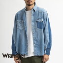 【20％OFFクーポン対象】Wrangler(ラングラー)WREMAKE SHIRTS(リメイクシャツ)US ORIGINALS シャツ 長袖 デニムシャツ デニム ウエスタンシャツ メンズ ユニセックス