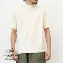 【5％OFFクーポン対象】【返品交換送料無料】ANATOMICA(アナトミカ)MOCK NECK TEE S/S(モックネック Tシャツ)半袖 Tシャツ 無地 カットソー