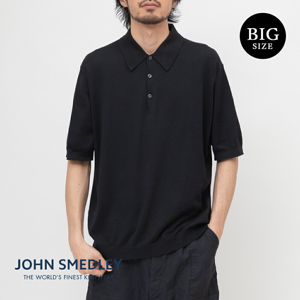 【1000円OFFクーポン対象!期間限定!】【返品交換送料無料】JOHN SMEDLEY(ジョンスメドレー)ISIS(アイシス) フリーサイズ ポロシャツ ニット サマーニット シーアイランドコットン ハイゲージ 30G メンズ 正規品