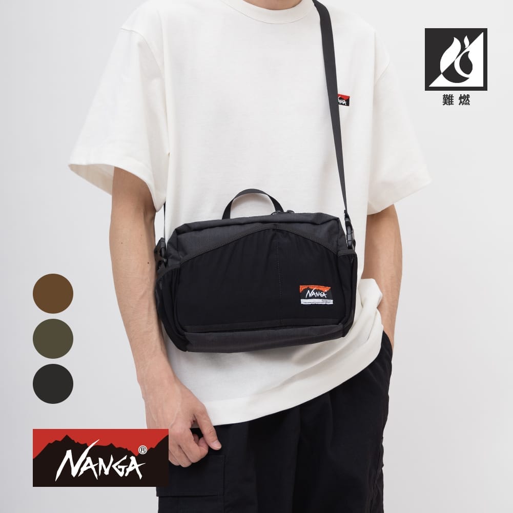 NANGA(ナンガ)NANGA×TEMPRA HINOC SHOULDER BAG(ナンガ×テンプラ ヒノック ショルダーバッグ)tempra cycle テンプラサイクル 2WAYバッグ 鞄 自転車 サイクリング キャンプ ユニセックス 難燃