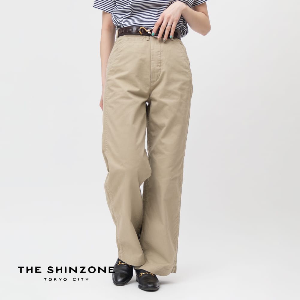 Shinzone(シンゾーン)CHINO(チノ)チノパン ボトムス パンツ メンズライク ミリタリー レディース 24SMS..