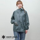 【P20倍】Snow Peak スノーピーク Light Packable Rain Jacket ライト パッカブル レイン ジャケット シェル JK-22SU006R 防水 防風