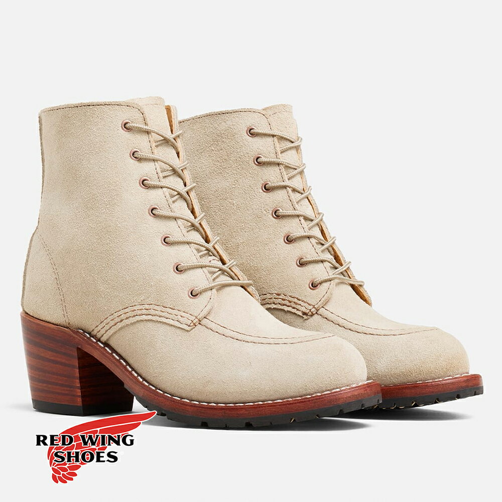 【返品交換送料無料】RED WING(レッドウイング)/CLARA(クララ)/レディース レースアップシューズ ブラック バウンダリー オロ レガシー ホワイトサンド・モハヴェ レザー 3405 3404 3409 Bワイズ Dワイズ