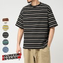 SCREEN STARS(スクリーンスターズ)マルチボーダーS/S(マルチボーダーショートスリーブ)25SS 半袖 クルーネック Tシャツ ボーダー スケーター...