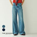 【20%OFFクーポン対象】Shinzone(シンゾーン)/PARISIENNE DENIM(パリジェンヌ デニム)/ジーンズ ジーパン ボトムス セミワイドフレア フレアデニム ブルー BLUE 日本製 25SMSPA05 25SS