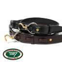 【返品交換送料無料】TORY LEATHER(トリーレザー)1inch Bridle Leather 2 Tone Mini Hoof Pick Belt(1インチ ブライドルレザー ツートーン ミニ フーフピック ベルト)ナローベルト レザー ブライドルレザー アメリカ製 made in usa メンズ レディース ユニセックス