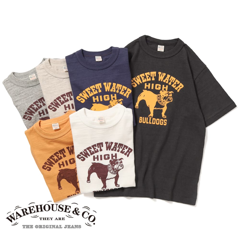 【返品交換送料無料】WAREHOUSE(ウエアハウス)LOT 4601 S/S TEE / SWEET WATER(LOT 4601 半袖TEE / スウィート...