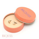 Baqless(バックレス)/Honesty Luna Gold(オネスティ ルナ ゴールド)/ピアス ホースシューピアス キャッチレスピアス 落ちない ストレスフリー 医療用ステンレス 金属アレルギー サージカルステンレス 月モチーフ ゴールド シルバー ギフト プレゼント CZ-LU-WH-YG