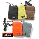 【P10倍】【返品交換送料無料】メール便対応 NANGA(ナンガ)COIN CASE(コインケース)パスケース カード入れ ストラップ付き