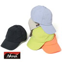 【返品交換送料無料】NANGA(ナンガ)NYLON TUSSER BB CAP(ナイロンタッサーBBキャップ)25SS キャップ 帽子 撥水 速乾 レジャー アウトドア メンズ レディース ユニセックス