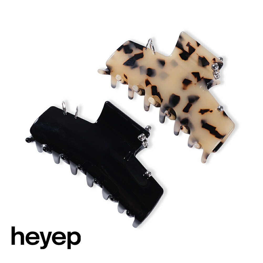 heyep(ヘイップ)/Piercing Hair Clip-Medium(ピアシングヘアクリップ ミディアム)/ピアス風 ヘアアクセ 髪留め ヘアアレンジ ギ...