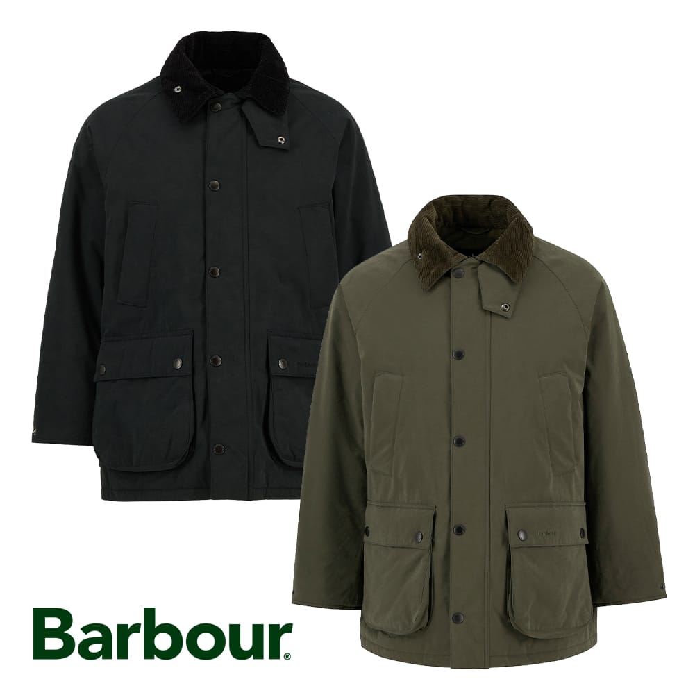 【返品交換送料無料】Barbour（バブアー）PADDED OS BEDALE CASUAL JACKET（パデッド オーバーサイズ ビデイル カジュアル ジャケット）ビデイル ノンワックス オイルなし 中綿入り コットンジャケット