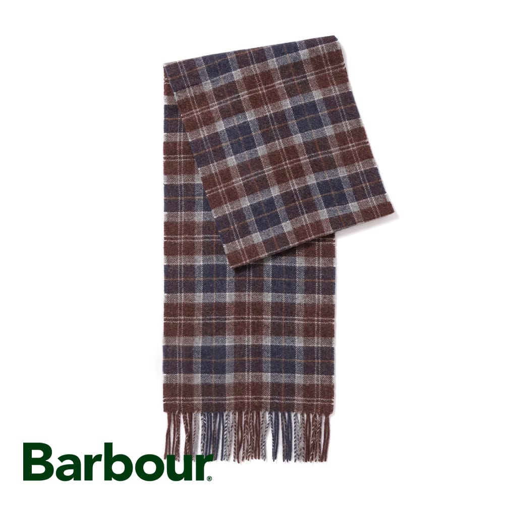 【20%OFFクーポン対象】Barbour (バブアー) TARTAN LAMBSWOOL SCARF (タータン ラムズウール スカーフ) マフラー メンズ ...