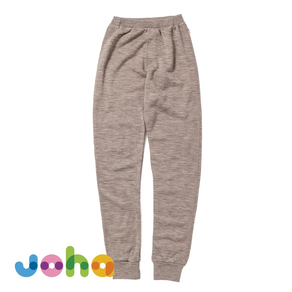 【返品交換送料無料】joha(ヨハ)/WOOL PANTS (ウール パンツ)/メリノウール キッズ レディース スウェット レギンス スパッツ インナー 肌着