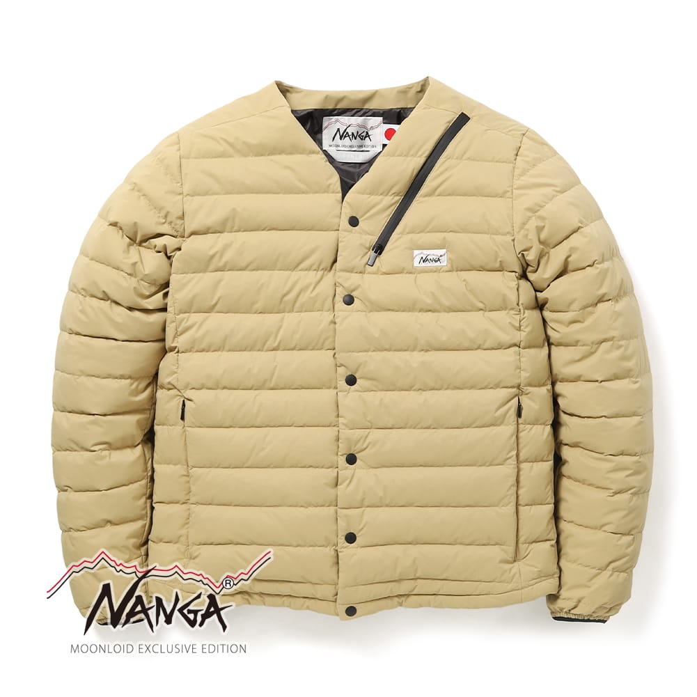 【P10倍】【返品交換送料無料】NANGA WHITE LABEL（ナンガ ホワイトレーベル）ダウンカーディガン / NANGA ナンガ ダウン ダウンジャケット ダウンウェア 防水 透湿 撥水 防風 900FP グースダウン ハンガリー産 母の日