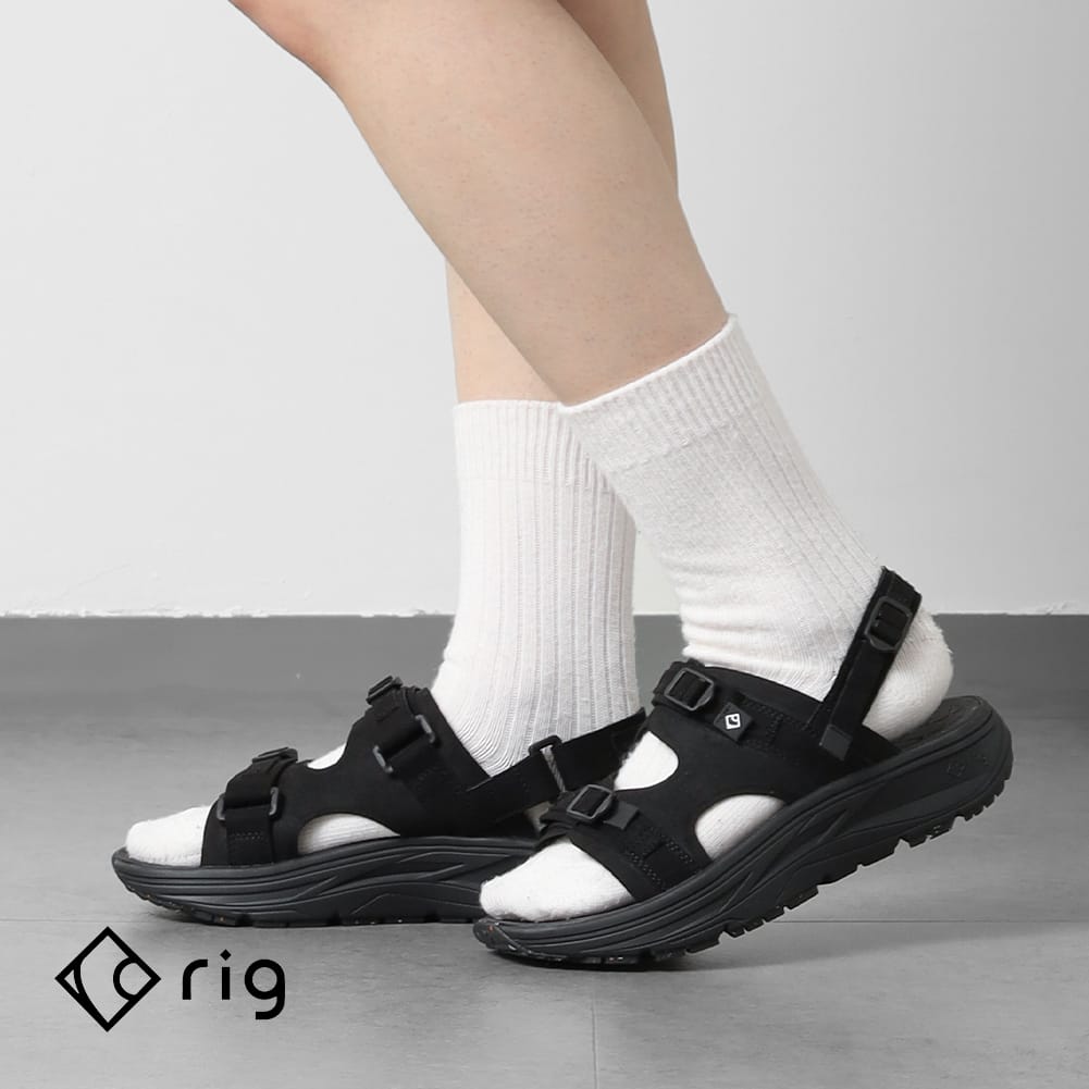 【返品交換送料無料】rig footwear（リグ フットウェア）kuruka 2.0（クルカ 2.0）サンダル リカバリーサンダル スポーツサンダル 衝撃吸収 疲労改善 腰痛 ヘルニア アウトドア ランニング デイリー 軽量 耐水