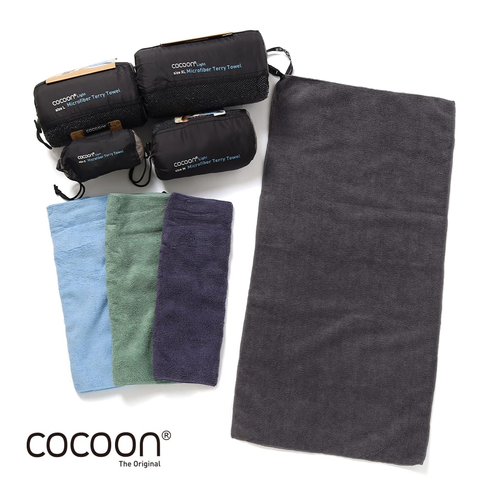 【返品交換送料無料】COCOON(コクーン)/Tery towel light(テリータオルライト)メンズ レディース ユニセックス アウトドア トラベルタオル コンパクト 速乾タオル 軽量タオル ギフト
