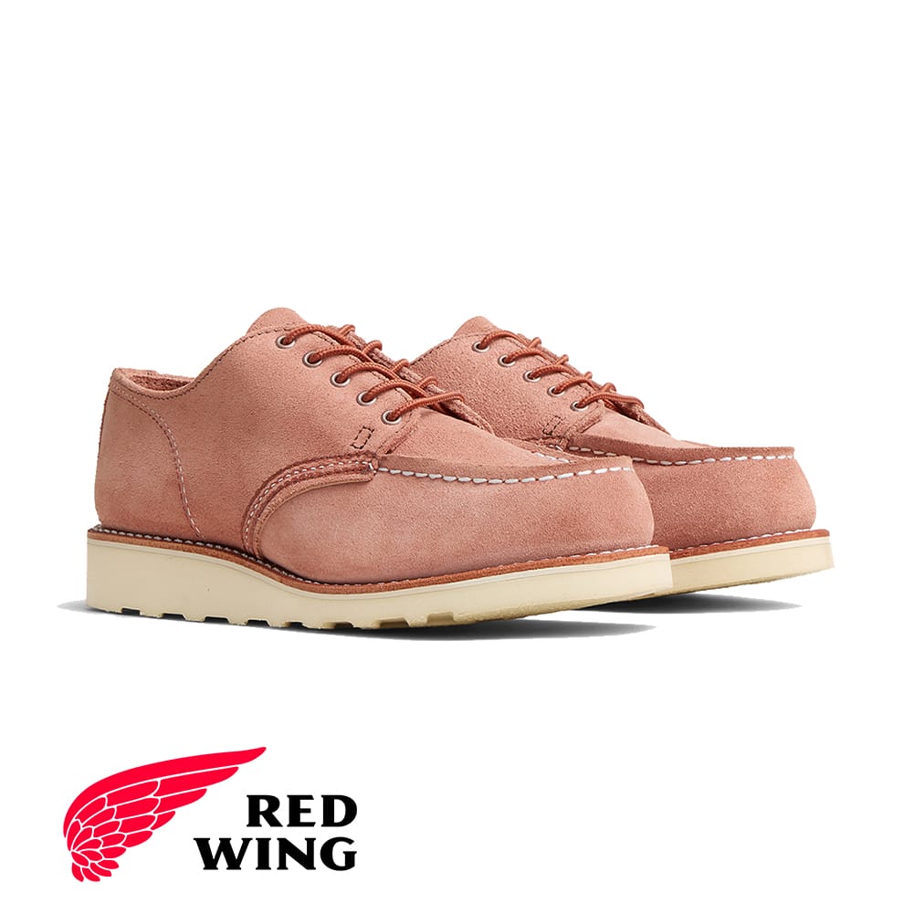 【返品交換送料無料】RED WING(レッドウィング)/CLASSIC MOC OXFORD(クラシックモック オックスフォード)/#3609 レディース Bワイズ 本革 レザー スウェード レザー ワークブーツ ダスティローズ・アビリーン 母の日
