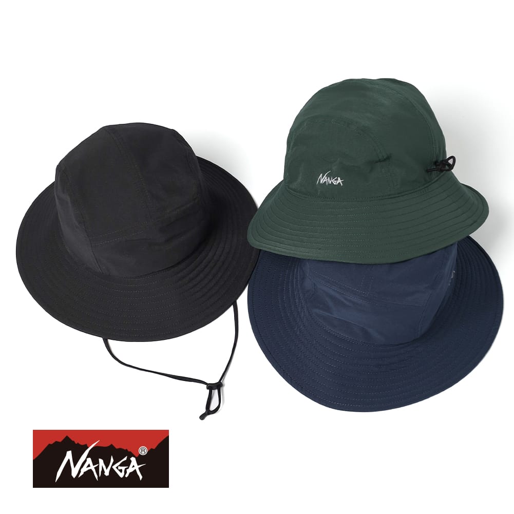 Rakuten - 【返品交換送料無料】NANGA（ナンガ）Dot Air ROUND HAT（ドットエア ラウンド ハット）帽子 バケットハット バケハ 軽量ハット 通気性ハット アウトドア メンズ レディース ユニセックス
