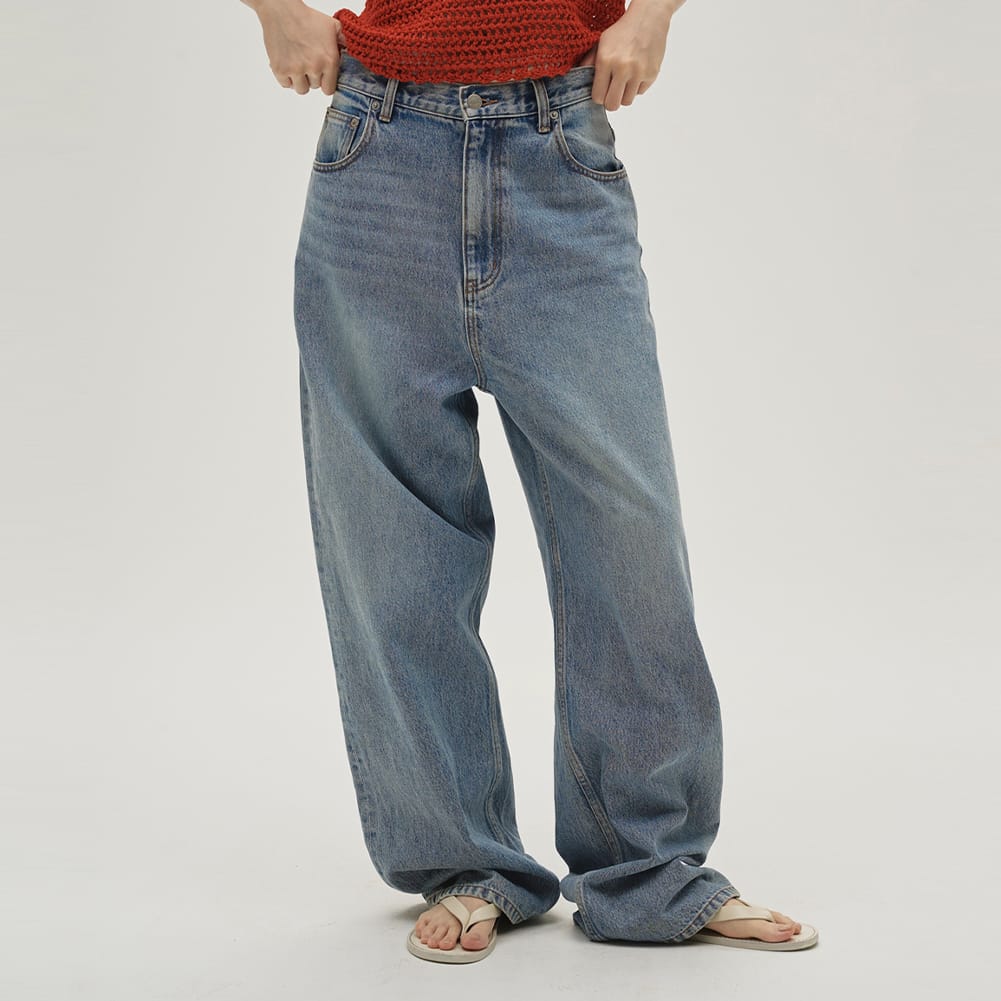 【返品交換送料無料】TODAYFUL(トゥデイフル)/CARY'S DENIM(キャリーズ デニム)/ワイドデニム ルーズシルエットデニム ストレートデニム デニムパンツ レディース ジーンズ カジュアル シンプルスタイル
