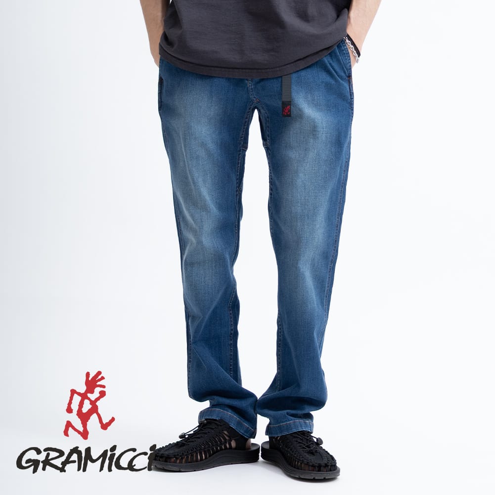 【返品交換送料無料】定番 グラミチ ストレッチ デニム NNパンツ Gramicci STRETCH DENIM NN-PANT ナローパンツ クライミングパンツ ロングパンツ メンズ