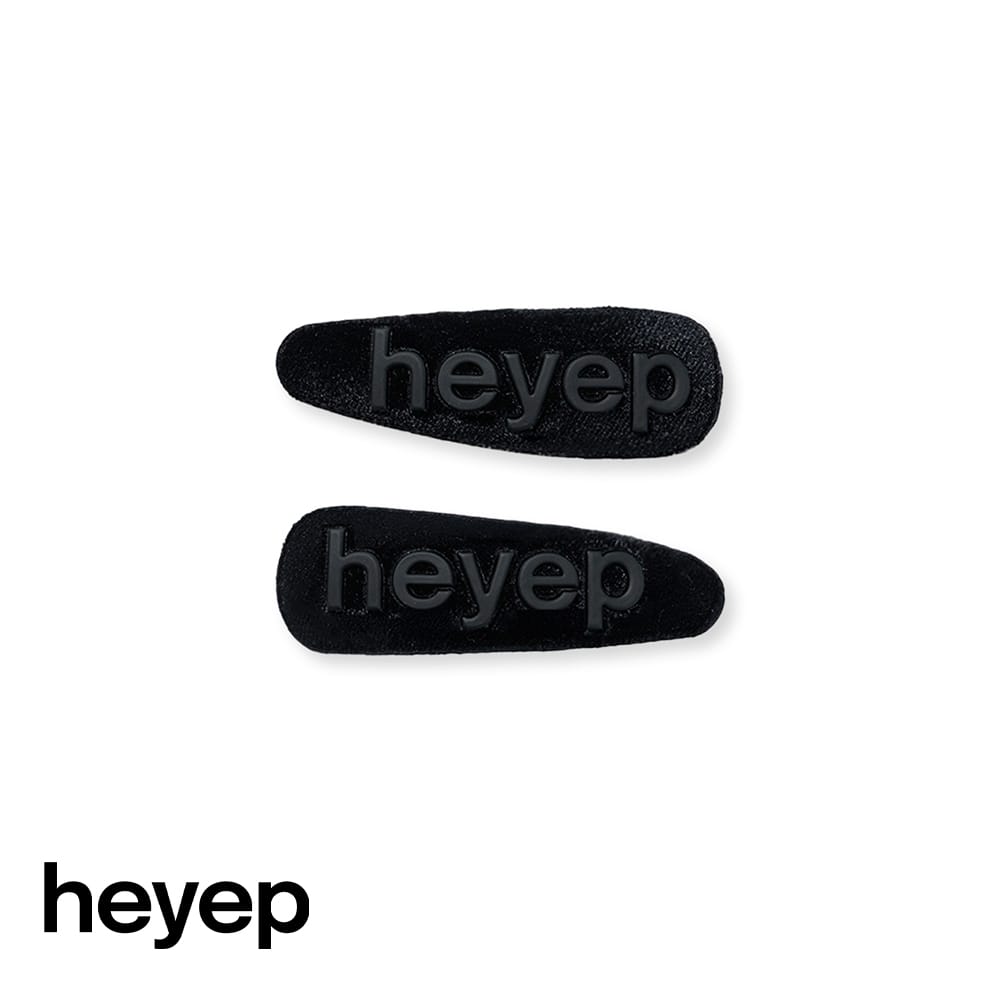 Rakuten - heyep(ヘイップ)/Puffy Logo Hair Clips(2-piece)(パフィロゴヘアクリップ)/ヘアクリップ ヘアピン ヘアアクセサリー ヘアアレンジ ヘアスタイル hp05426