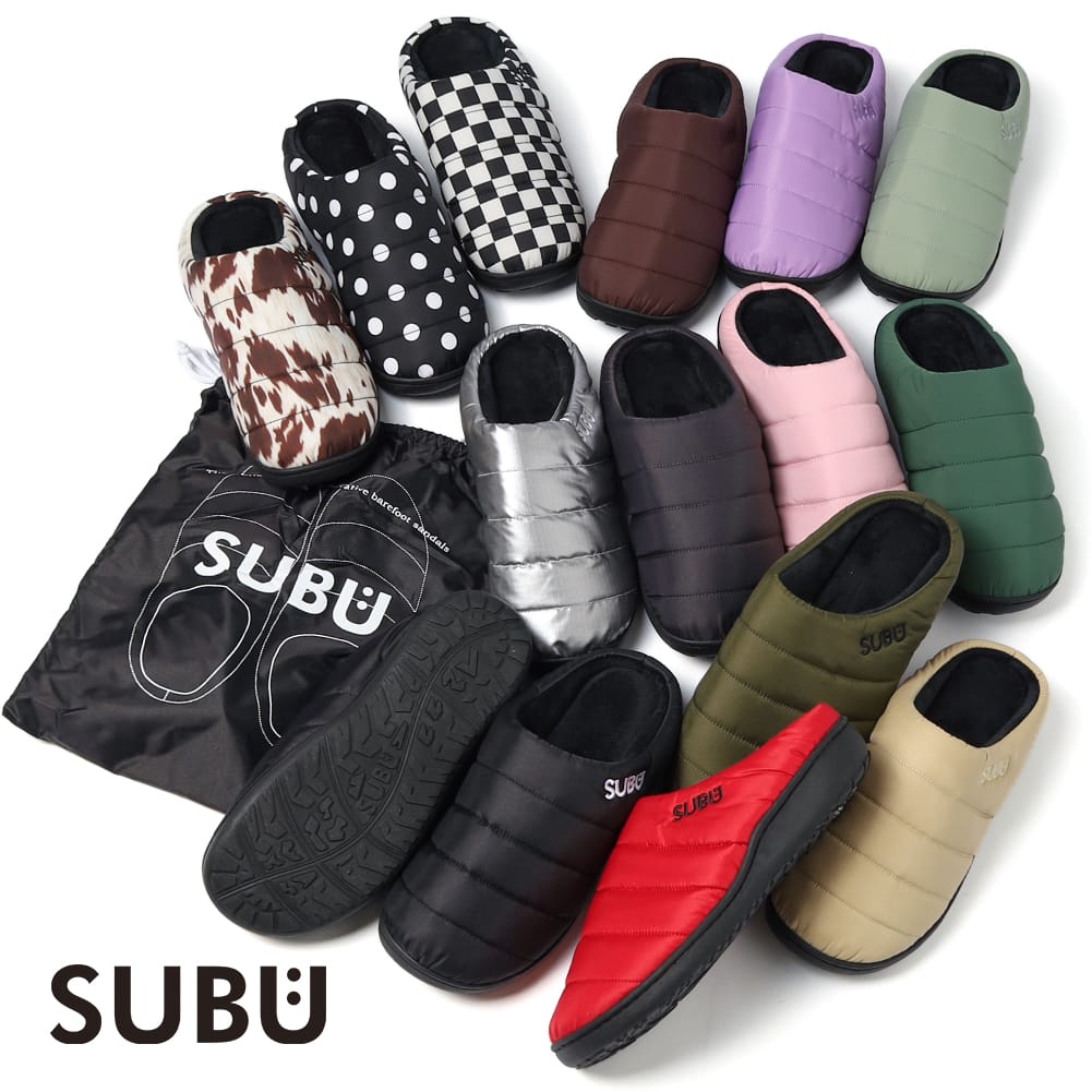 【返品交換送料無料】SUBU(スブ) SANDALS(サンダル) 冬サンダル 冬のサンダル スリッパ スブ 防寒 撥水 メンズ レディース ユニセックス