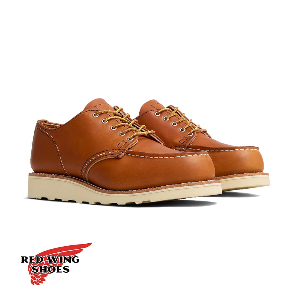 【返品交換送料無料】RED WING(レッドウィング)/CLASSIC MOC OXFORD(クラシックモック オックスフォード)/#3607 レディース Bワイズ 本革 レザー スウェード レザー ワークブーツ オロ・レガシー