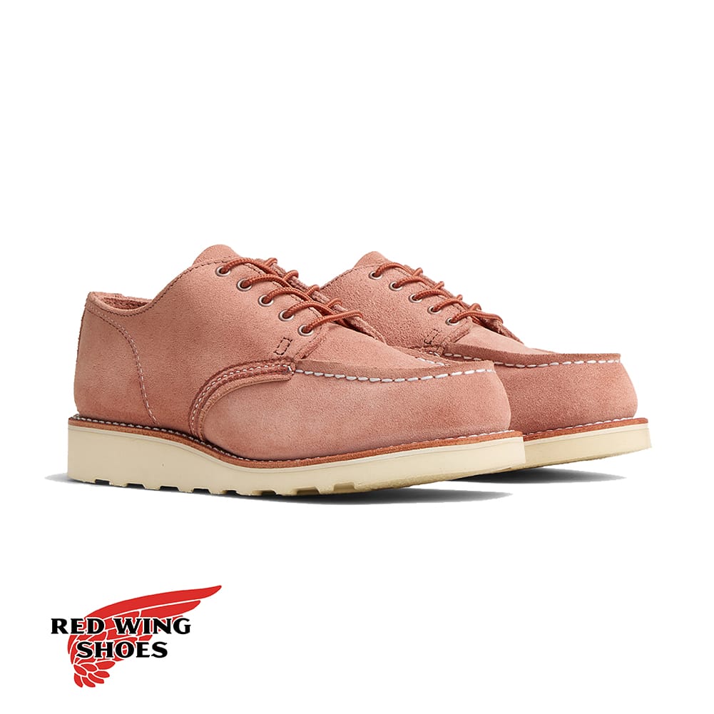【返品交換送料無料】RED WING(レッドウィング)/CLASSIC MOC OXFORD(クラシックモック オックスフォード)/#3609 レディース Bワイズ 本革 レザー スウェード レザー ワークブーツ ダスティローズ・アビリーン