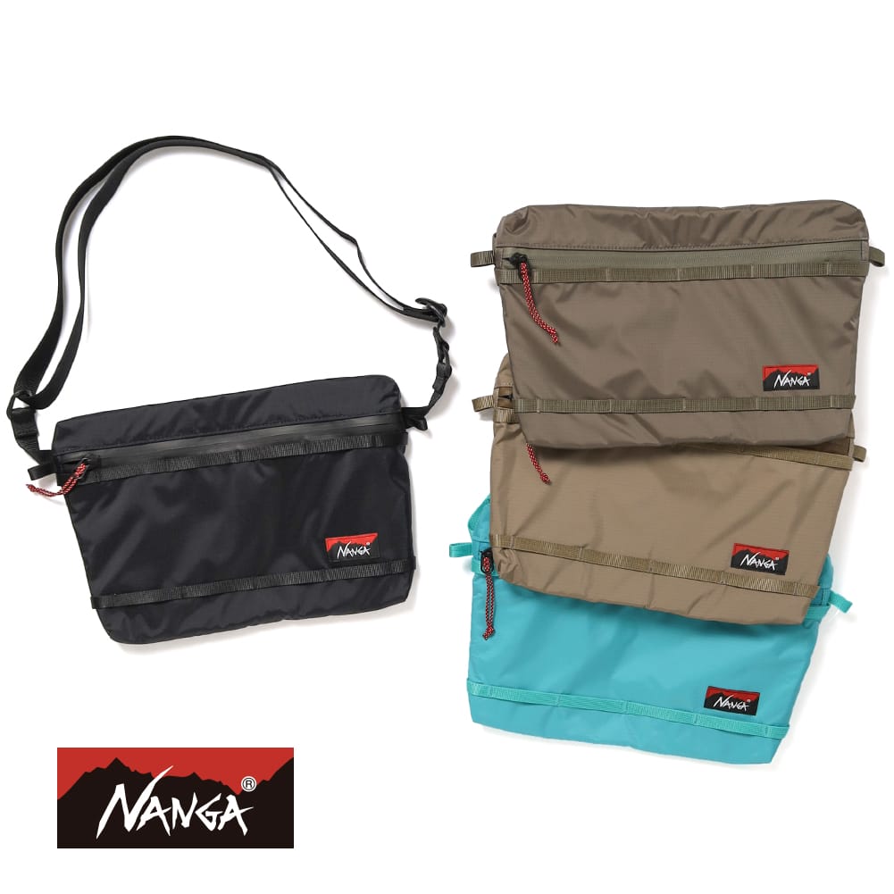 【P10倍】【返品交換送料無料】NANGA（ナンガ）AURORA TEX SACOCHE（オーロラテックス サコッシュ）ショルダーバッグ 防水 キャンプ アウトドア NA2441-3A199-A
