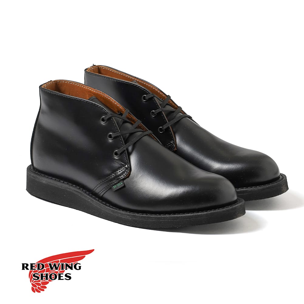 【2月27日(金)12時販売開始】【返品交換送料無料】RED WING（レッドウィング）POSTMAN CHUKKA #9196（ポストマン チャッカ #9196）サービスシューズ チャッカブーツ Dワイズ Dウィズ ブーツ 革靴 アメリカ製