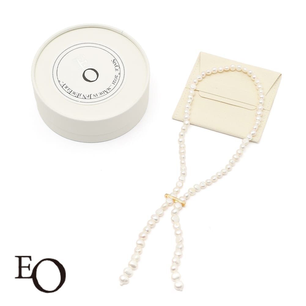 EO（イオ）PEARL LARIAT NECKLACE（パール ラリエット ネックレス）淡水パール パール チョーカー レディース ジュエリー アクセサリー EO-169