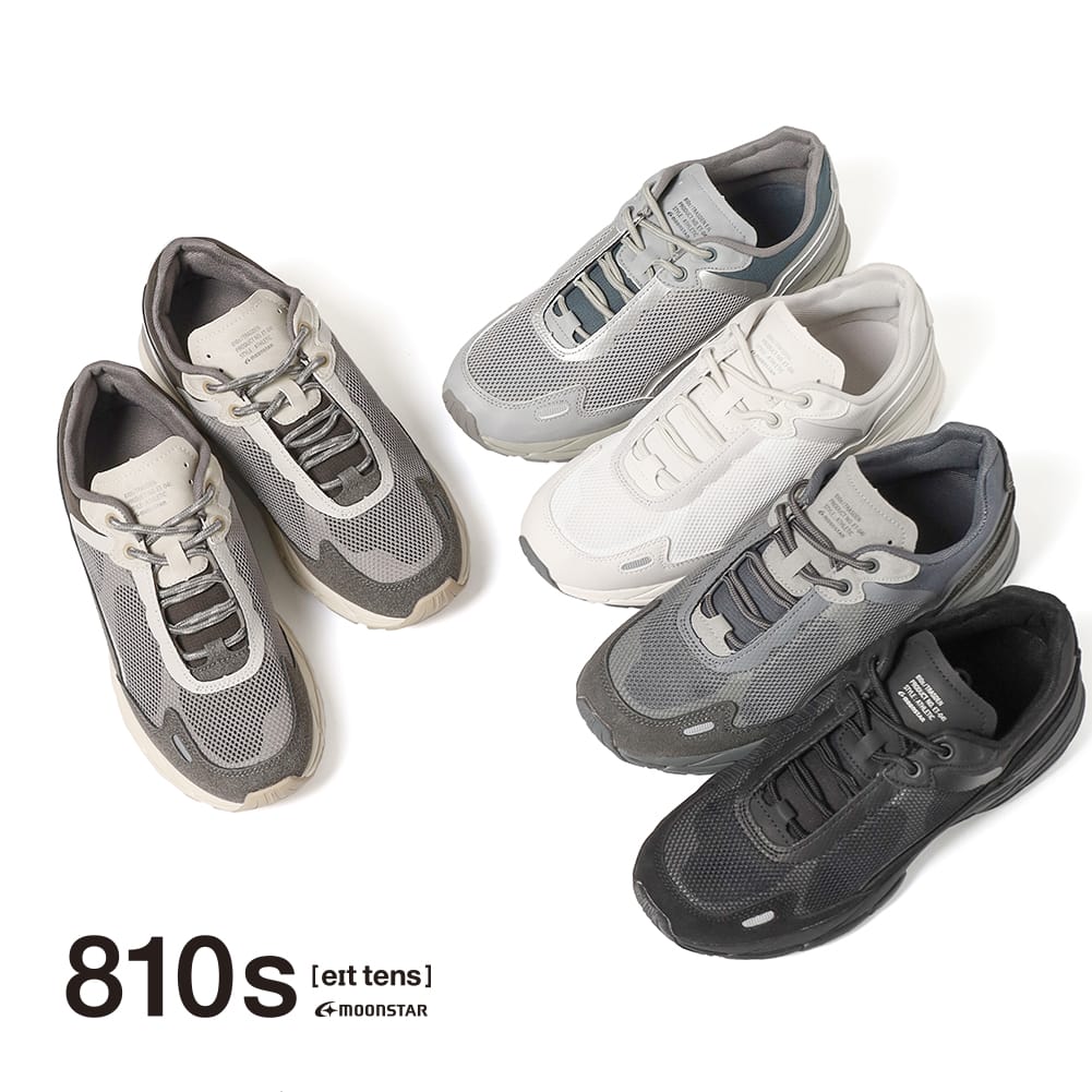 【返品交換送料無料】810s by moonSTAR（エイトテンス バイ ムーンスター）TRASDEN（トラスデン）ムーンスター スポーツ スニーカー メンズ レディース ユニセックス ET041 ET049 TRASDEN EJL イーストジャパンリミテッド 限定