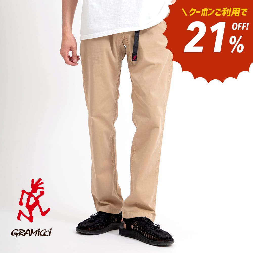 【21％OFFクーポン対象】グラミチ ニューナローパンツ メンズ NNパンツ GRAMICCI NN PANT クライミングパンツ ロングパンツ オーガニックコットン 定番アイテム 大きいサイズ