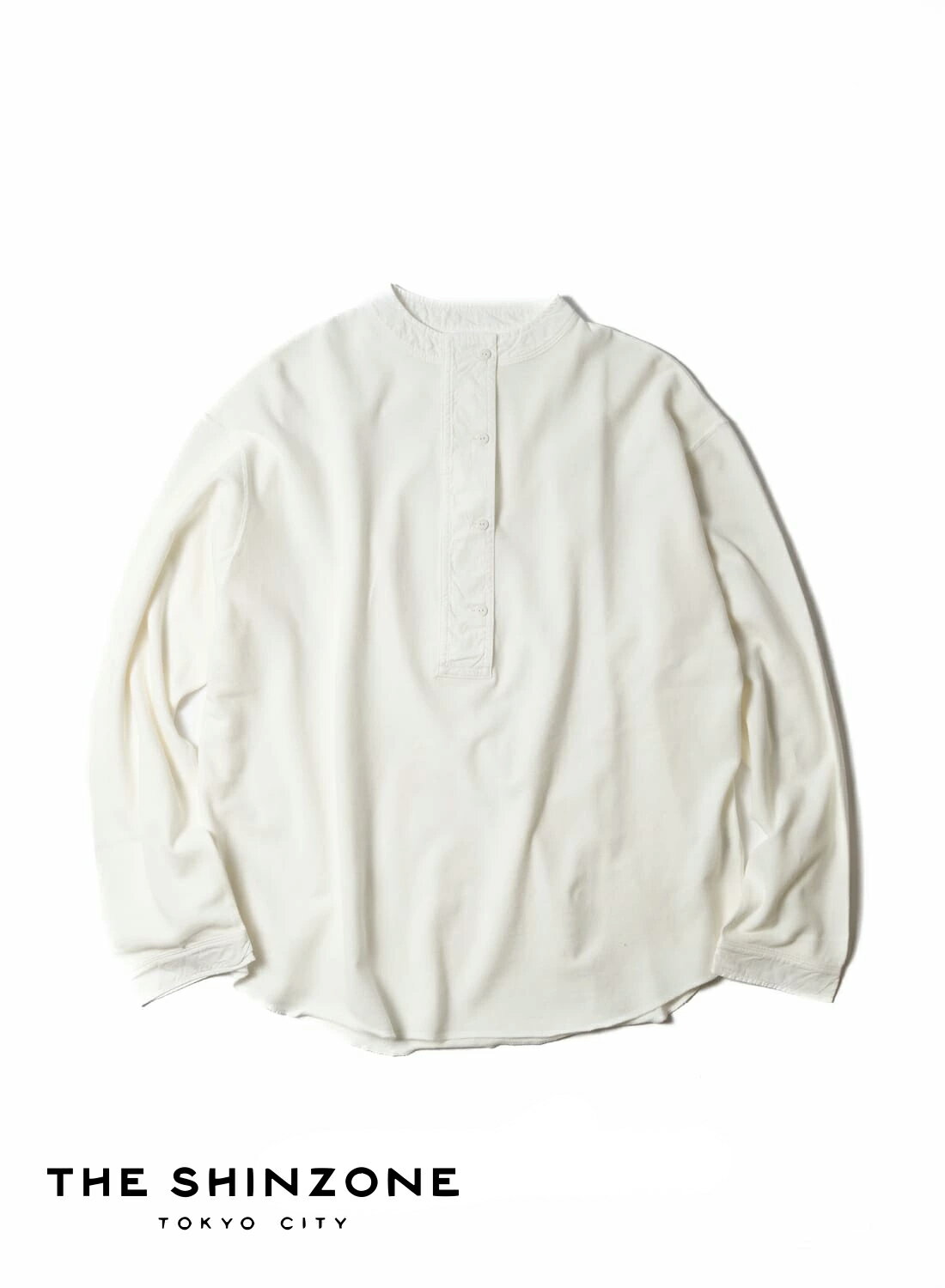 【20%OFFクーポン対象】Shinzone MILITARY HENLEY PULLOVER シンゾーン ミリタリー ヘンリー プルオーバー ヘンリーネック 23SMSCU07 ギフト クリスマスギフト プレゼント