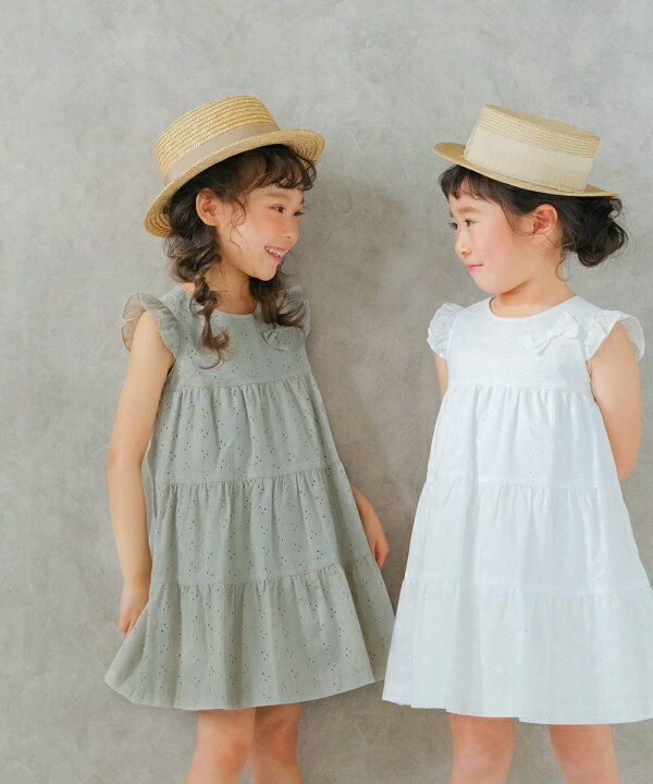 【クリアランスセール 51％OFF】子供服 女の子 ワンピース・ジャンパースカート ノースリーブ 日