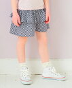 子供服 キュロット スカート キッズ 女の子 リボン付 ジュニア服 ミント/ライトベージュ/ラベンダー 身長140/150/160cm ボトムス ガールズ ニッセン nissen