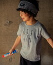 【アウトレットセール春夏 100cm限定 110cm限定】子供服 男の子 Tシャツ 半袖 通学着 普段着 綿100% ギター プリント 楽器 シリーズ オフホワ...