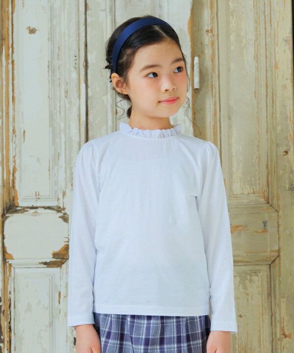 子供服 女の子 ブラウス 春夏 長袖 セミフォーマル 結婚式 発表会 普段着 通学着 綿100％ 後