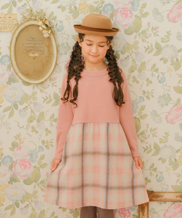 子供服 女の子 ワンピース ジャンパースカート 秋冬 長袖 子ども服 こども服 こども キッズ ジュ