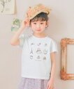 子供服 女の子 Tシャツ 春夏 半袖 子ども服 こども キッズ 綿100％ コットン 音符 スワン シューズ プリント オフホワイト ブルー 100cm 110cm 120cm 130cm 140cm 150cm 160cm 3歳 4歳 5歳 6歳 7歳 8歳 9歳 10歳 11歳 12歳 13歳 むーのんのん moononnon