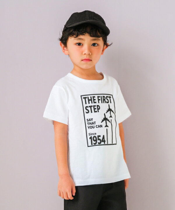 子供服 男の子 Tシャツ 夏服 半袖 子ども服 こども キッズ ベビー ジュニア 綿100％ コットン 飛行機 ロゴ プリント ティーシャツ 80cm 90cm 100cm 110cm 120cm 130cm 140cm 150cm 160cm 1歳 2歳 3歳 4歳 5歳 6歳 7歳 8歳 9歳 10歳 11歳 12歳 13歳 むーのんのん moononnonのサムネイル