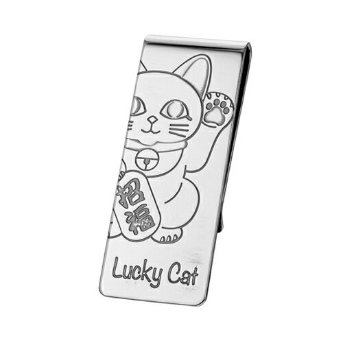 マネークリップ MC-ラッキーキャット 5001M003/6150 日本製x1本 moonsp