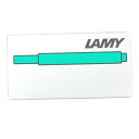 送料無料メール便 ラミー 万年筆 インク カートリッジ 5本入り グリーン LT10GRx6個セット/卸