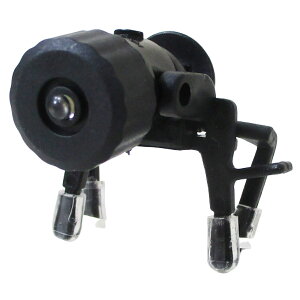 送料無料(北海道沖縄離島除く)小型クリップライト メガネ等に装着簡単 ヘッドライト 角度調節可能 MEL-172