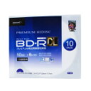 [ BD-R DL ^pu[C 10pbN 2w 50GB 6{ XP[X HIDISC HDVBR50RP10SC/0758x1 pbP[WJ |Cg