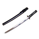 送料無料(沖縄離島除く) 模造刀 日本製 美術刀剣 日本刀 黒石目/小刀 単品配送