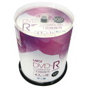 送料無料(沖縄離島除く)DVD-R 録画用 ビデオ用 100枚組 4.7GB スピンドルケース入 CPRM対応16倍速 ホワイトワイド印刷対応 Lazos L-...